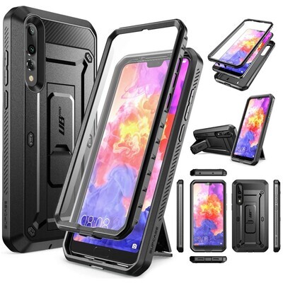 Case Huawei P20 Pro Extremo Carcasa 360 c/ Mica Integrada c/ Parador Vertical y Horizontal Case Huawei P20 Pro Extremo Carcasa 360 c/ Mica Integrada c/ Parador Vertical y Horizontal