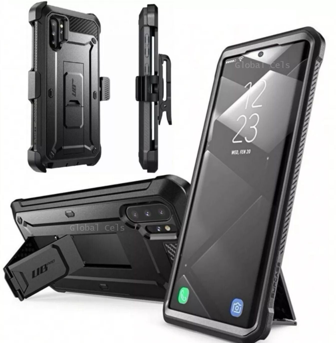 Case Galaxy Note 10 Plus / Note 10 Super Protector c/ Gancho c/ Parador Funda 360°