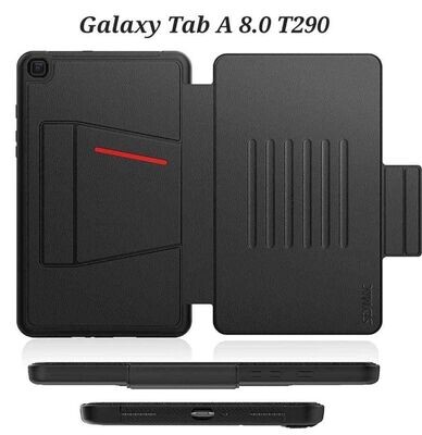 Funda Galaxy Tab A 8.0 2019 SM-T290 T295 T297 con función Multiángulos Magnética - Negro