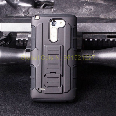 Holster Gorila Case LG G3 STYLUS con gancho para la correa y parante de inclinación Holster Gorila Case LG G3 STYLUS con gancho para la correa y parante de inclinación