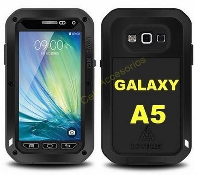 Case Protector LOVE MEI Samsung Galaxy A5 de Aluminio con Gorilla Glass , te da Protección Total ! Case Protector LOVE MEI Samsung Galaxy A5 de Aluminio con Gorilla Glass , te da Protección Total !