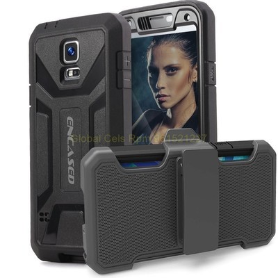 Protector GALAXY S5 Samsung ENCASED@ Gancho para correa / Mica Incorporada Protector GALAXY S5 Samsung ENCASED@ Gancho para correa / Mica Incorporada