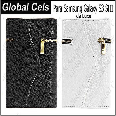 Estuche Samsung Galaxy S3 Monedero con Tapa de Bisagra Magnética Estuche Samsung Galaxy S3 Monedero con Tapa de Bisagra Magnética