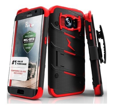 Case Galaxy S7 Normal Zizo Protector con Vidrio templado Case Galaxy S7 Normal Zizo Protector con Vidrio templado