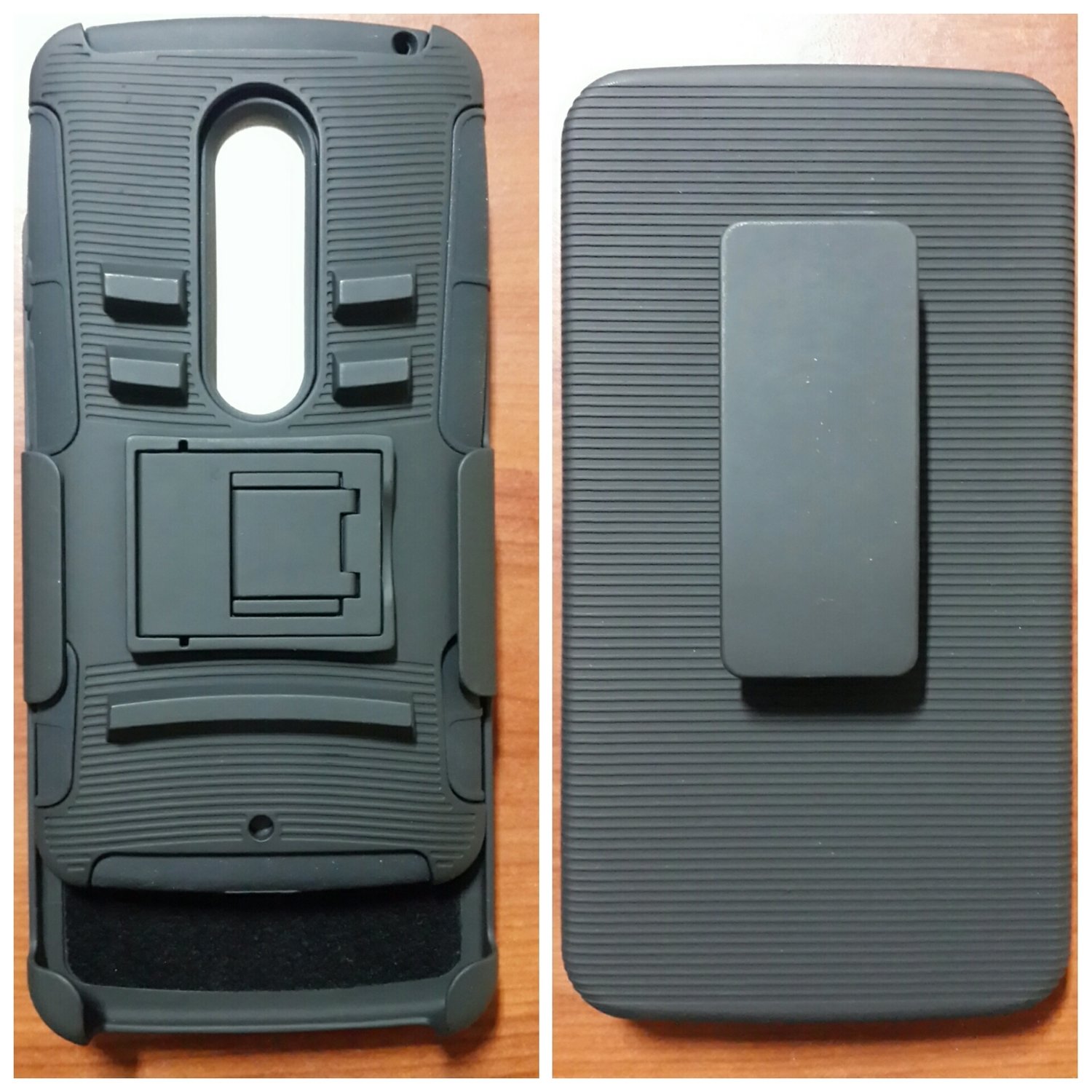 Case MOTO G3 Moto X de 3ra Gen Rugged c/ gancho más parante - Negro Case MOTO G3 Moto X de 3ra Gen Rugged c/ gancho más parante - Negro