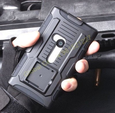 Estuches Samsung Nokia Lumia 920 Holster Gorila con clip correa y soporte para videos Estuches Samsung Nokia Lumia 920 Holster Gorila con clip correa y soporte para videos