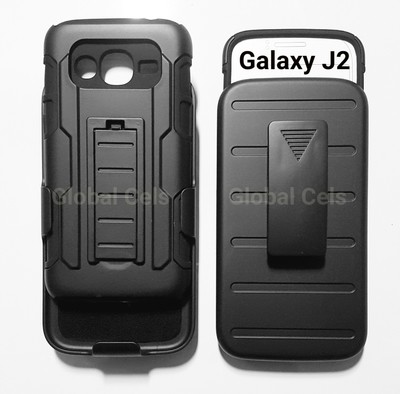 Case Galaxy J2 2016 Armor Holster con gancho y soporte