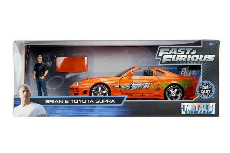 Toyota Supra Mk4 con Brian O&#39;Conner F&amp;F