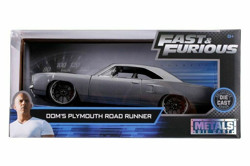 1970 Dom's Plymouth Road Runner Plata F&amp;F 3