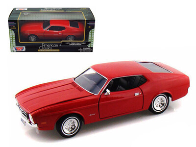 1971 Ford Mustang Sportsroof Rojo