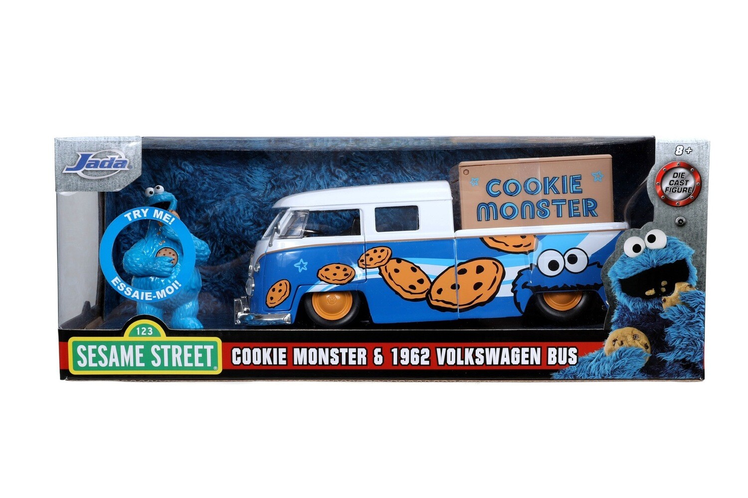 1963 VW bus Cookie Monster