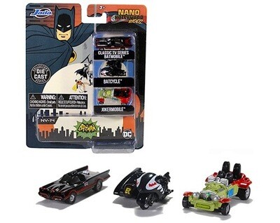 Caja Set 8pzs 1966 Batman Nanos