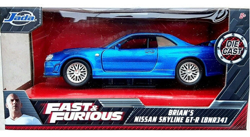 1/32 Brian’s Nissan Skyline GT-R R34 F&F 4 1/32 Brian’s Nissan Skyline GT-R R34 F&F 4