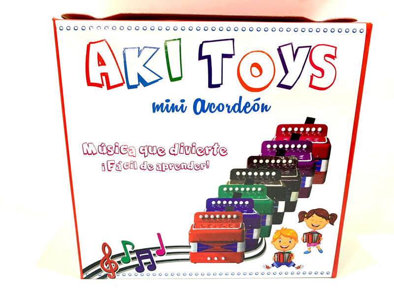 Mini Acordeon Negro