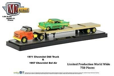 1971 CHEVROLET C60 Truck &amp; &#39;57 Bel Air Chase