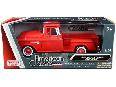1955 Chevrolet 5100 Stepside Rojo Matte