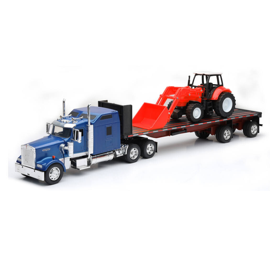 Kenworth W900 Plataforma con Tractor