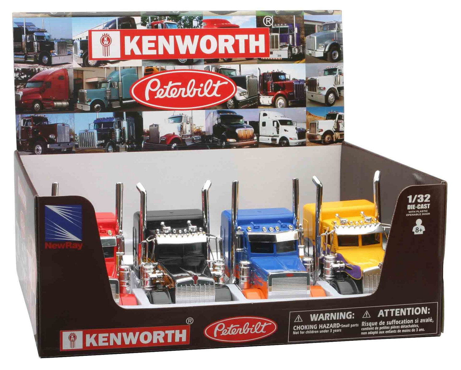 Kenworth / Peterbilt personalizados Set 4 Cabinas