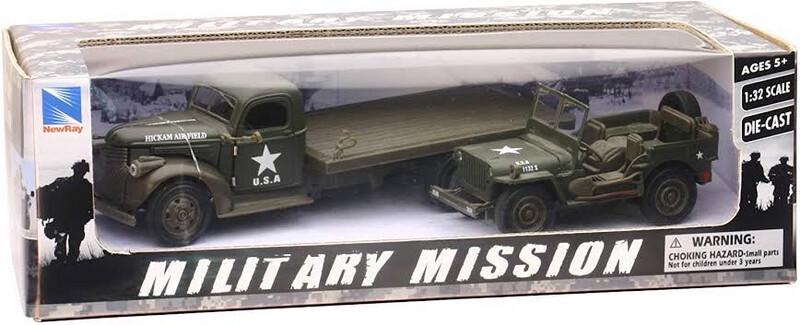 1941 Chevrolet con 1941 Jeep Willy’s