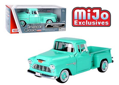 1955 Chevrolet Stepside Turquesa