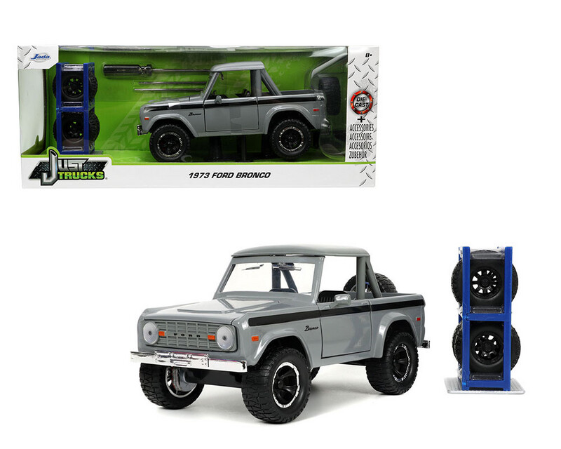 1973 Ford Bronco Gris Rines Extra