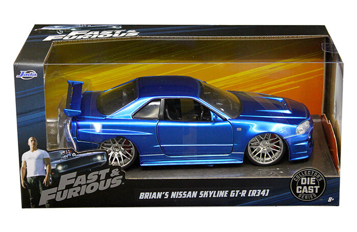Brian&#39;s Nissan Skyline GT-R (R34) F&amp;F 4