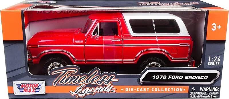 1978 Ford Bronco Rojo
