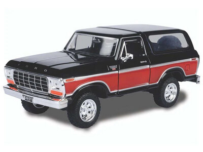 1978 Ford Bronco Rojo/ Negro