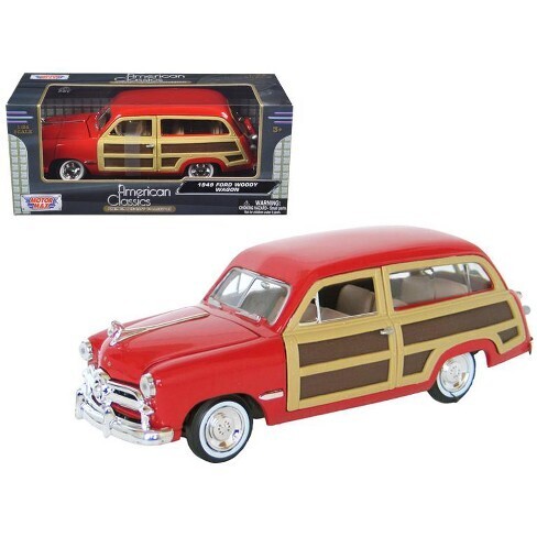 1949 Ford Woody Wagon Rojo