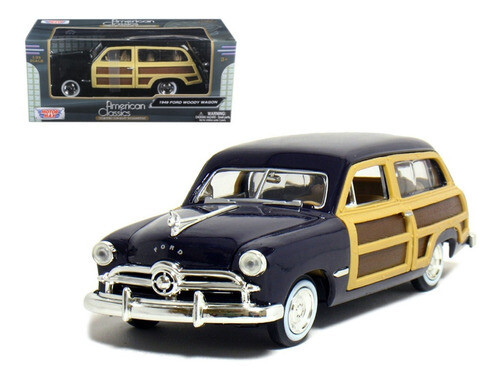 1949 Ford Woody Wagon Azul Oscuro