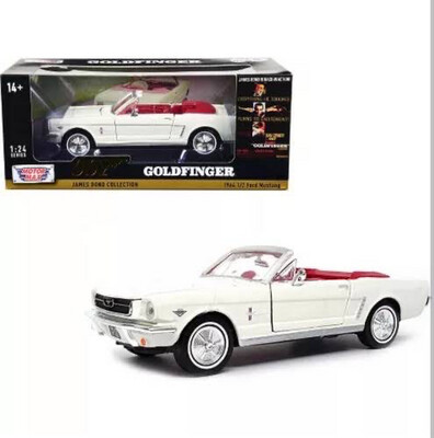 1964 1/2 Ford Mustang James Bond Blanco 1964 1/2 Ford Mustang James Bond Blanco