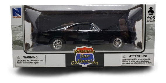 1969 Dodge Charger R/T Negro