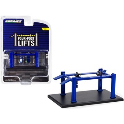 1/64 Elevador Azul Four Post Lift