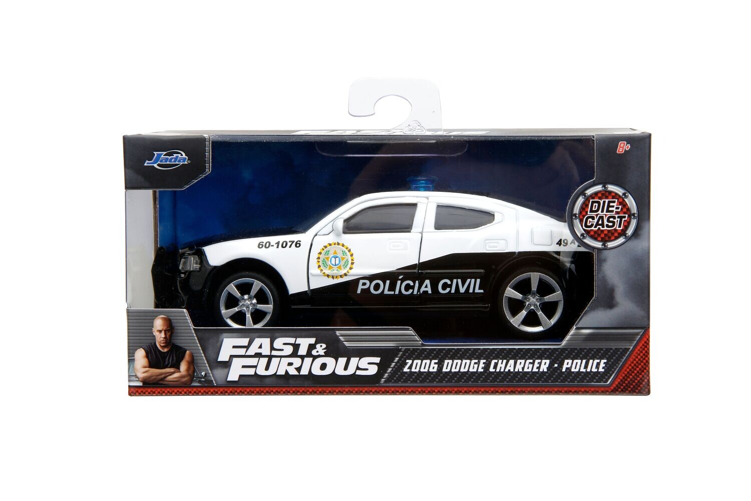 1/32 2006 Dodge Charger Police Fast 5