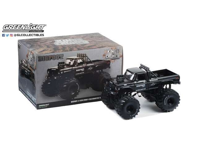 1974 Ford F-250 Monster Truck Black Bandit