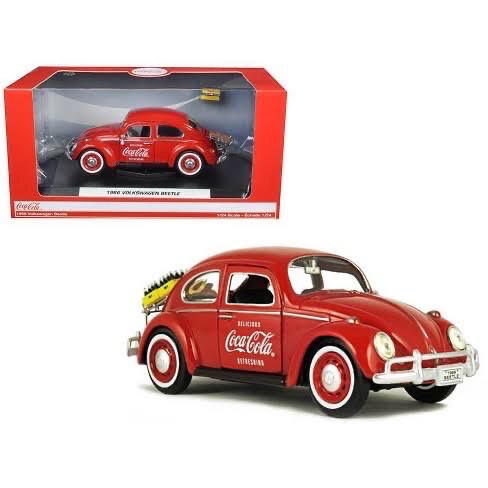 1966 Volkswagen Beetle Coca-Cola Reja Trasera