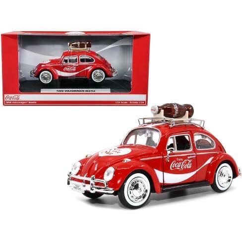 1966 Volkswagen Beetle Coca-Cola Reja Techo
