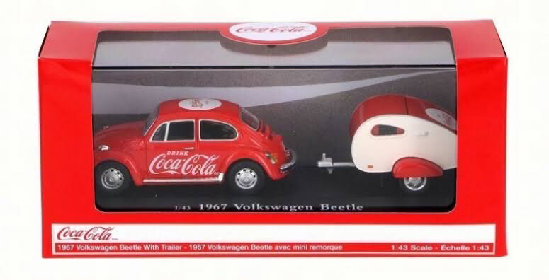1967 VW Beetle con remolque