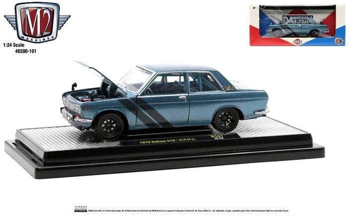 1970 Datsun 510 Azul Metalico