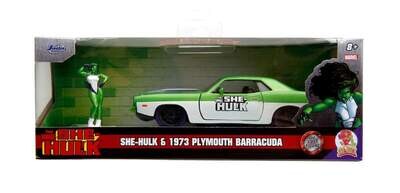 1973 Plymouth Barracuda c/ She Hulk