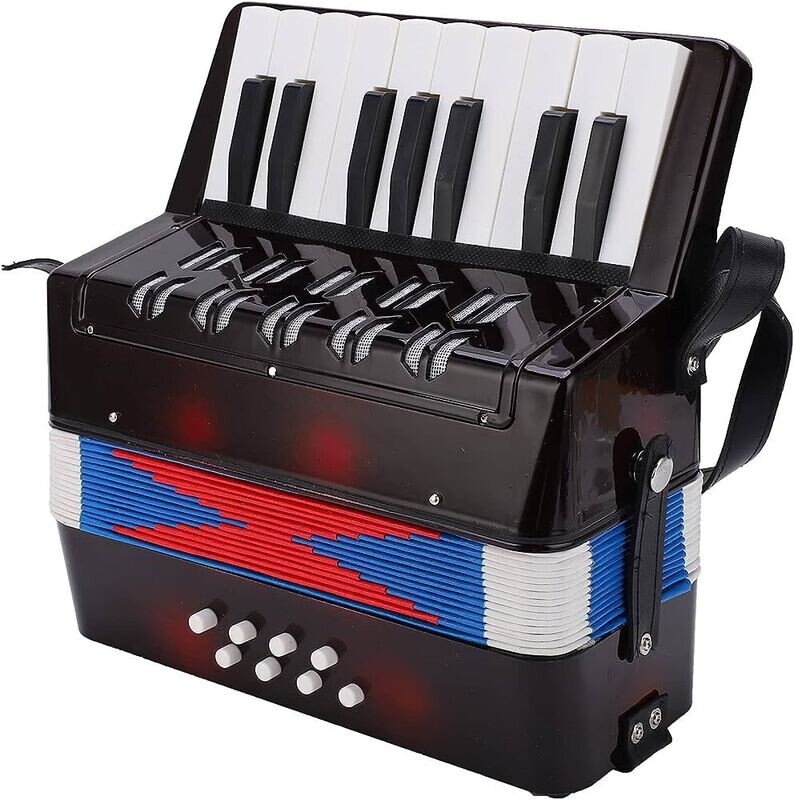 ACORDEON 17 Teclas Negro ACORDEON 17 Teclas Negro