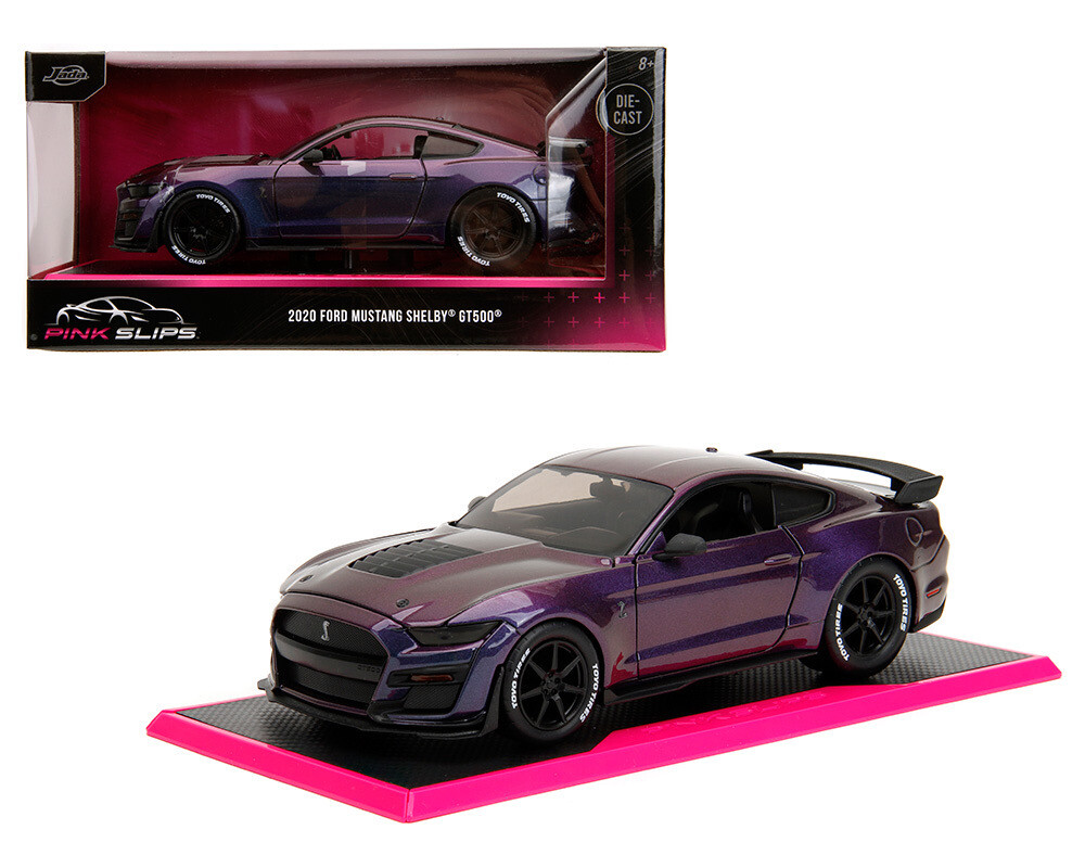 Voiture Miniature Ford Mustang Shelby GT500 2020 - 1:24 - Jada Toys Big Muscle - Noire - Boîte Neuve Scellée
