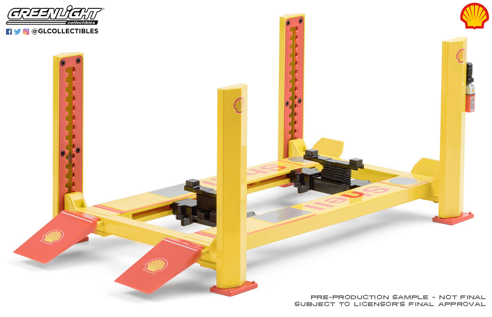 Elevador 1/18 Shell Oil