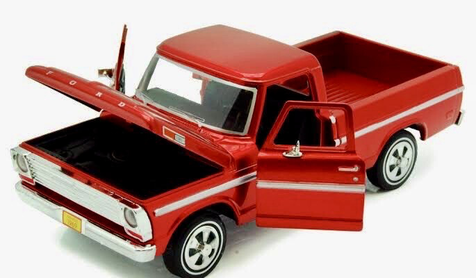 1969 Ford F-100 Pick up Rojo