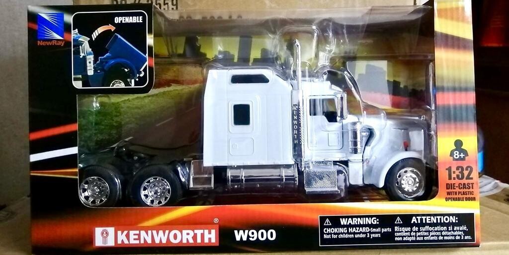 Kenworth W900 Cabina Blanco