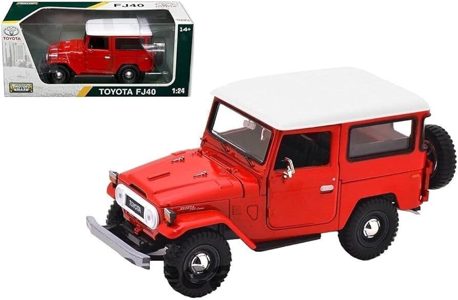 Toyota FJ40 Rojo Toyota FJ40 Rojo