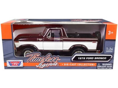 1978 Ford Bronco Tinto/ Blanco