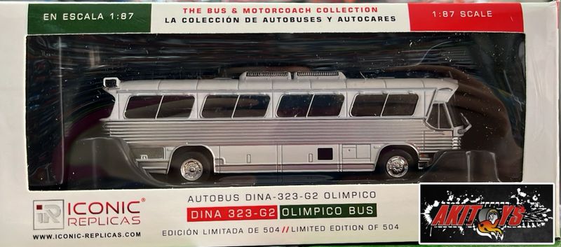 1/87 Autobus Dina Olímpico Blanco