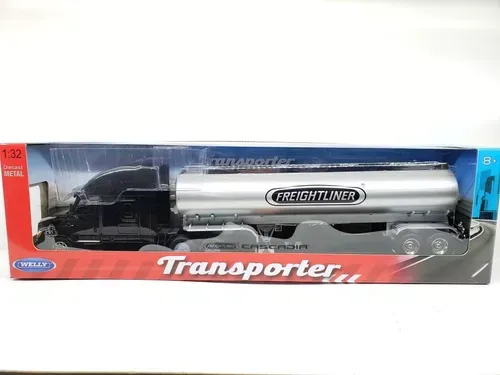 Freightliner Cascadia Pipa Negro