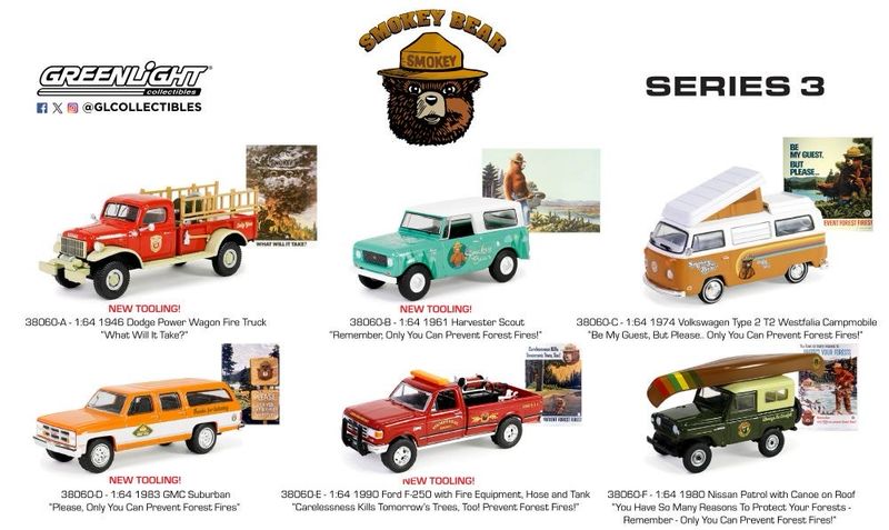 Smokey Bear Serie 3 Smokey Bear Serie 3